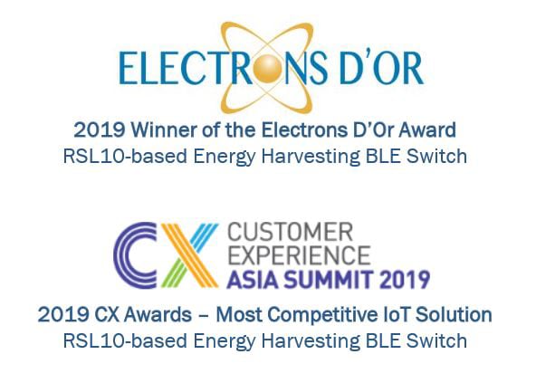 onsemi BLE-SWITCH001-GEVB Bluetooth® Low Energyスイッチ